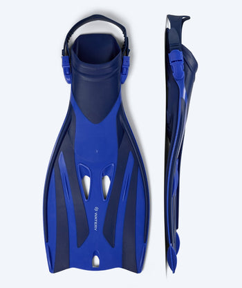 Watery diving fins for adults - Shack - Blue