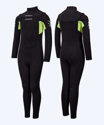 Watery wetsuit for kids - Starboard (3-2mm) - Black/Green