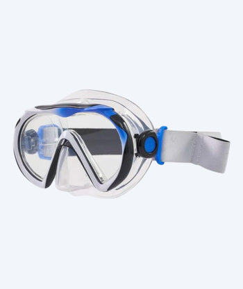 Aqualung diving mask for adults - Compass - White/blue