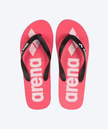 Arena flip flops for adults - Pink/black