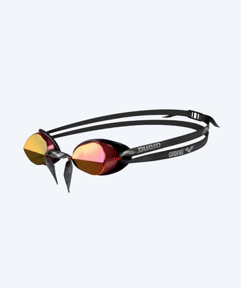 Arena exercise swim goggles - Swedix Mirror - Yellow/red