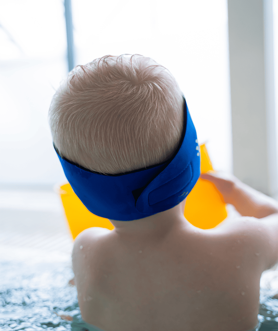 Watery earband for kids - Black