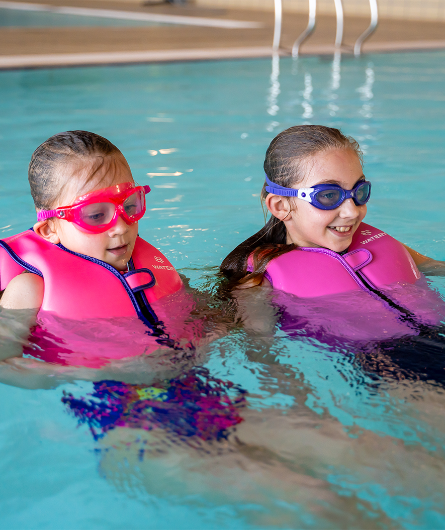 Watery diving goggles for kids - Delta - Purple