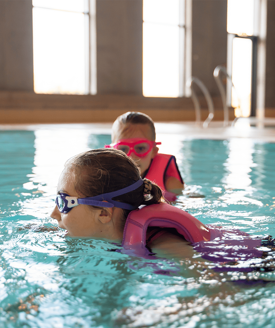 Watery diving goggles for kids - Delta - Purple