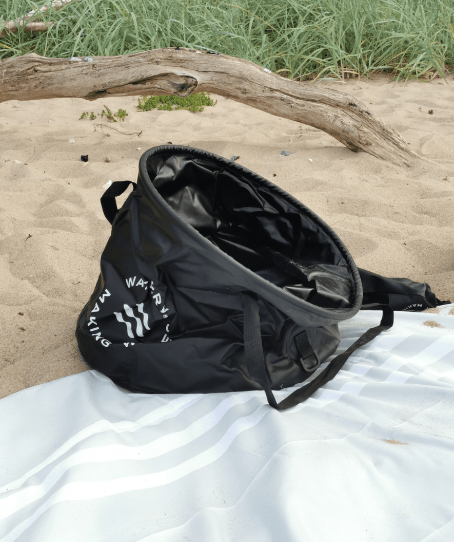 Watery wetsuit change bucket - River - Black