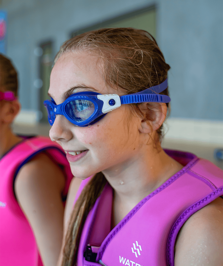 Watery diving goggles for kids - Delta - Purple