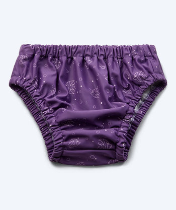Watery swim nappies for kids - Foss Lining Nappy - Atlantic Purple