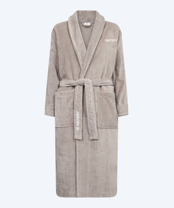 Watery bathrobe for women - Mariana - Grey
