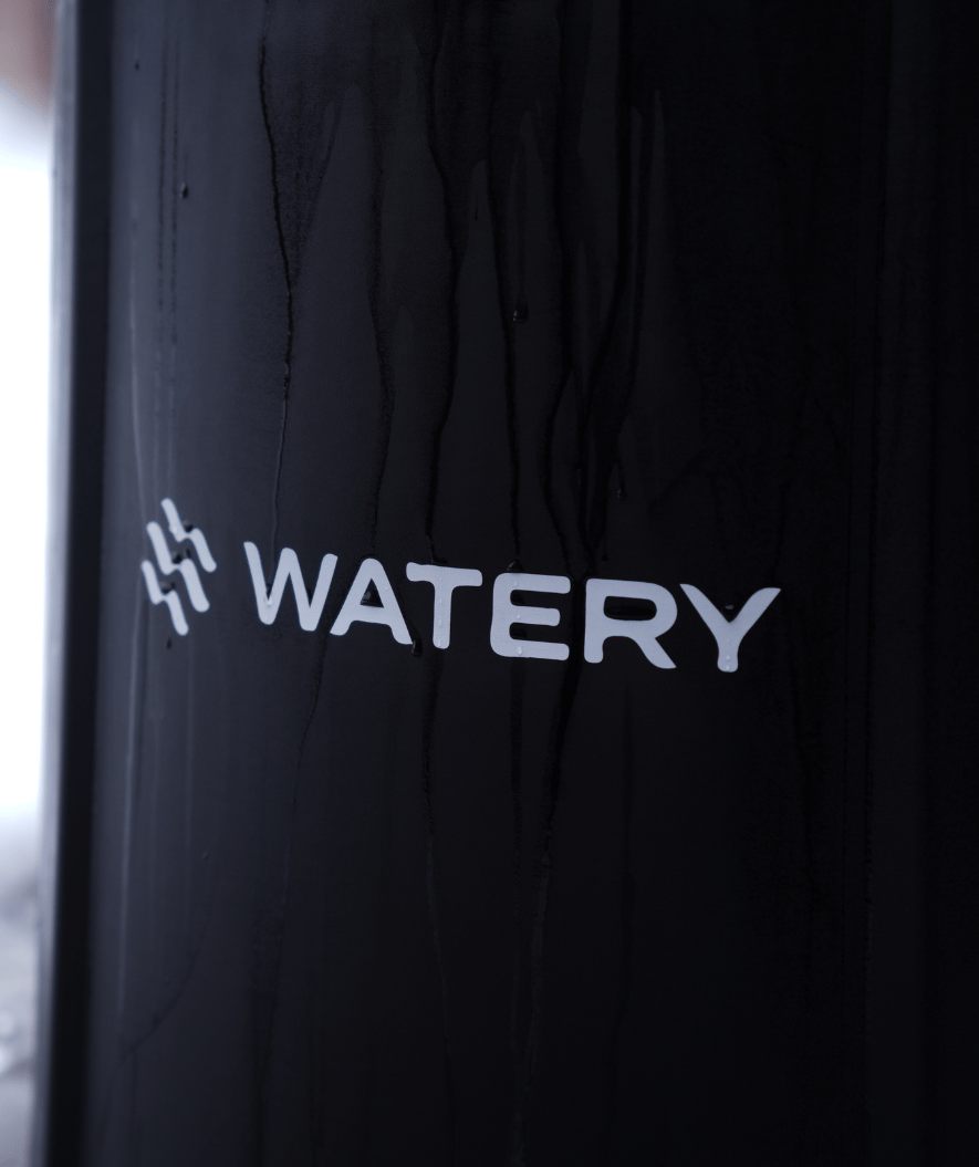 Watery inflatable cold plunge - Hero - Black