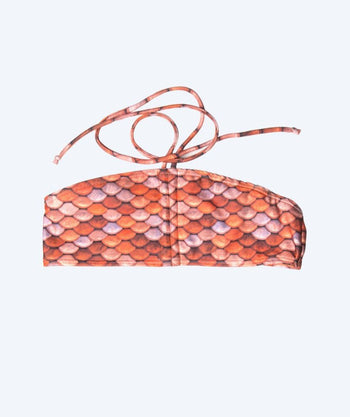 Kuaki Mermaids mermaid bikini top for girls - Orange