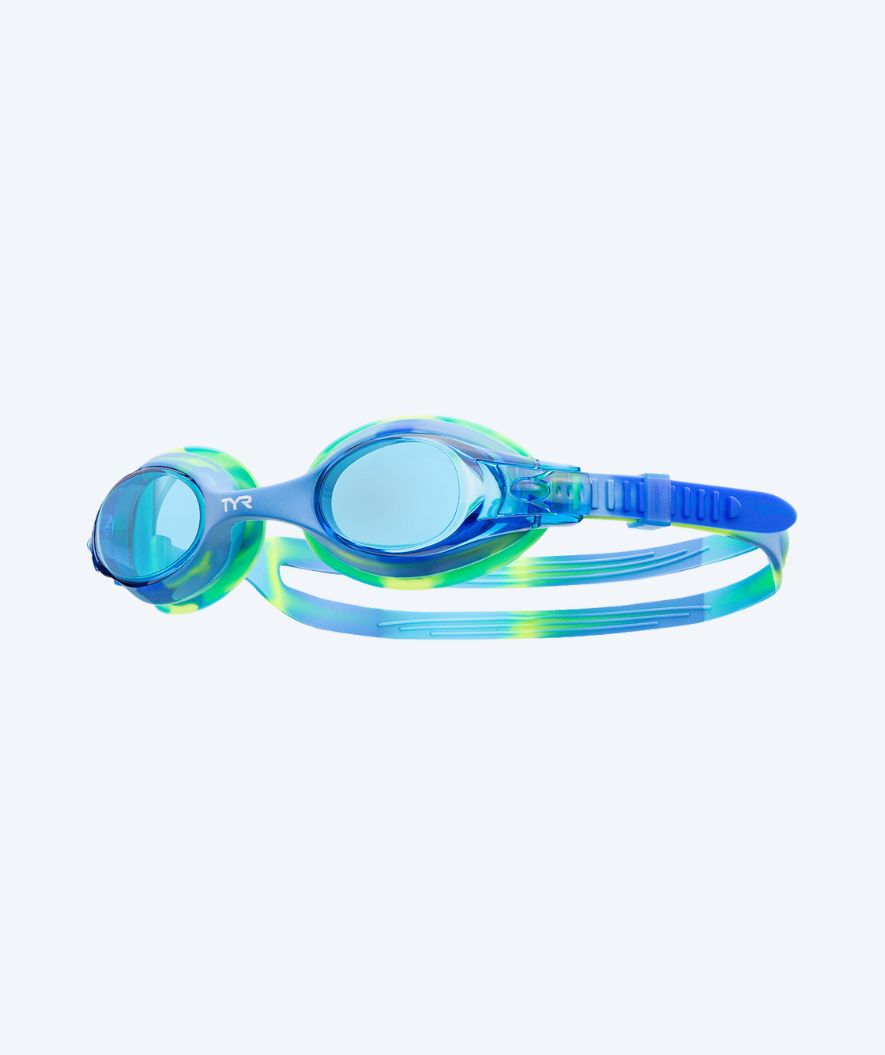 TYR swim goggles for kids - Swimple - Blue/green