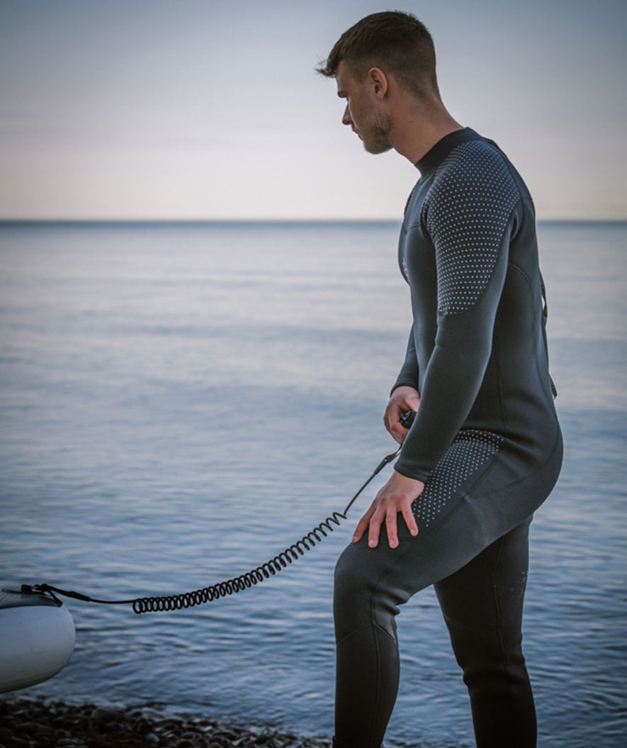 Watery wetsuit for men - Hedgehog (3mm) - Black