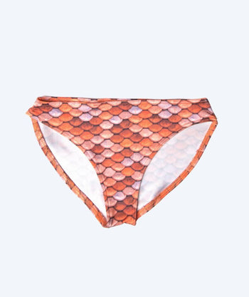 Kuaki Mermaids bikini bottom for girls - Orange