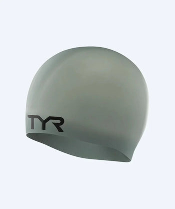 TYR swimming cap - Silicone - Dark gray