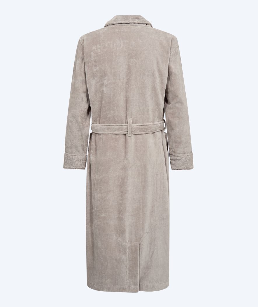 Watery bathrobe for men - Mariana - Gray