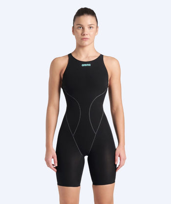 Arena competition swimsuit for women - Impulso - Black/Light blue