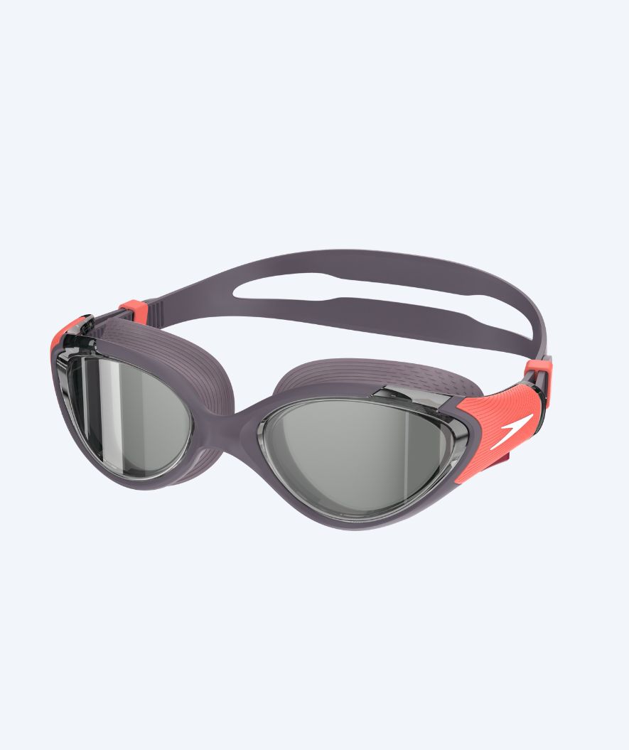 Speedo training swimming goggles for women - Biofuse 2.0 Mirror - Purple/orange