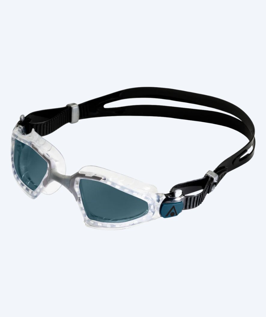 Aquasphere training swimming goggles - Kayenne Pro - Black/clear (Smoke lens)