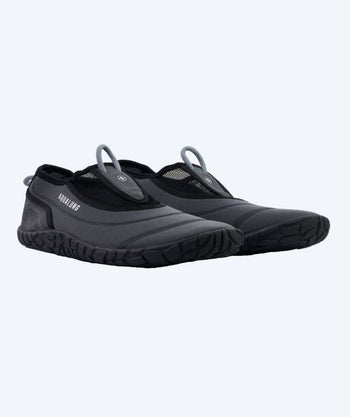 Aquasphere neoprene swim shoes for adults - Beachwalker XP - Black/grey