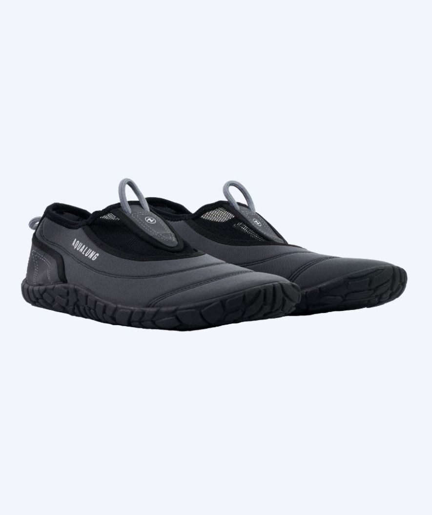 Aquasphere neoprene swim shoes for adults - Beachwalker XP - Black/grey