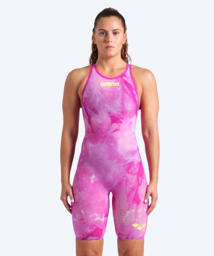 Arena competition swimsuit for women - Carbon Air 2 - Light pink (Limited 2025)
