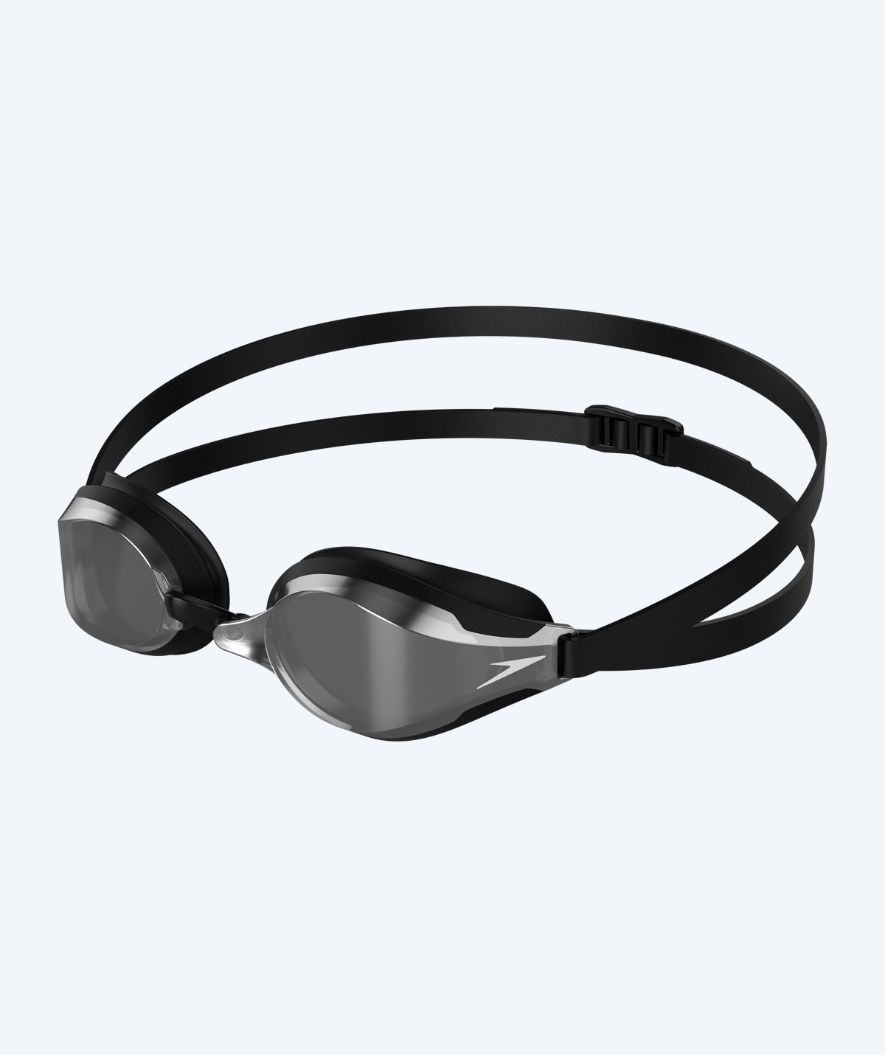 Speedo Elite swim goggles - Fastskin Speedsocket 2 Mirror - Black/silver