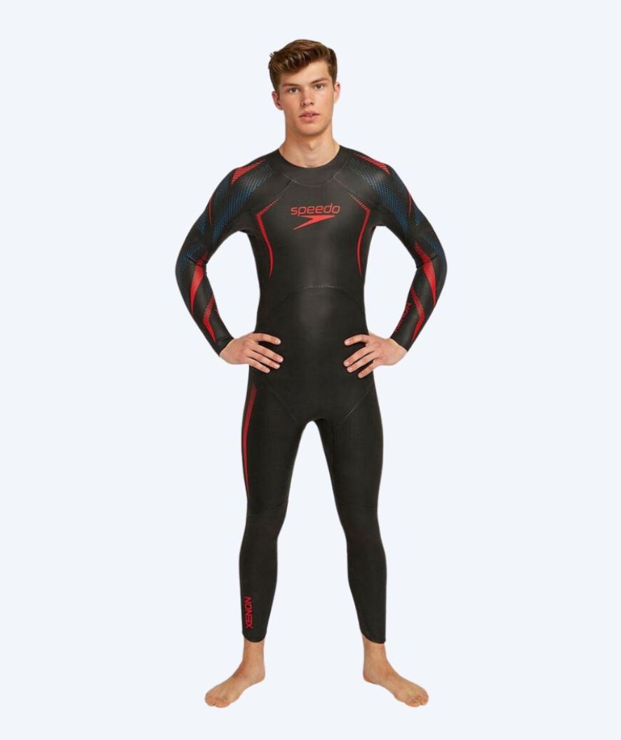 Speedo wetsuit for men - Xenon - Black/red