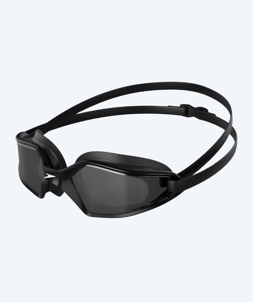 Speedo training swimming goggles - Hydropulse - Black/grey (Smoke lens)
