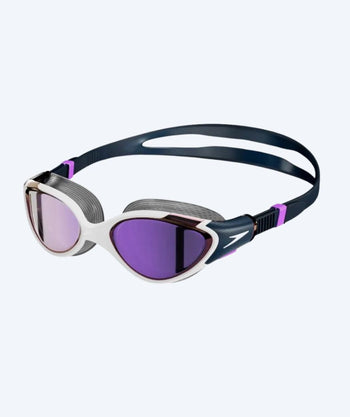 Speedo training swimming goggles for women - Biofuse 2.0 Mirror - Dark blue/purple