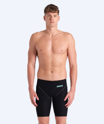 Arena racing jammers for men - Impulso - Black/light blue