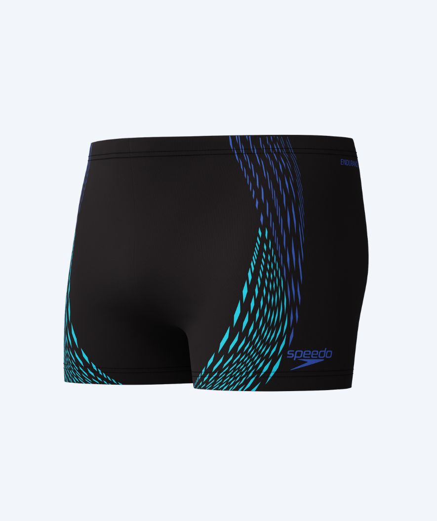 Speedo trunks for men - Duo Logo Print - Black/dark blue