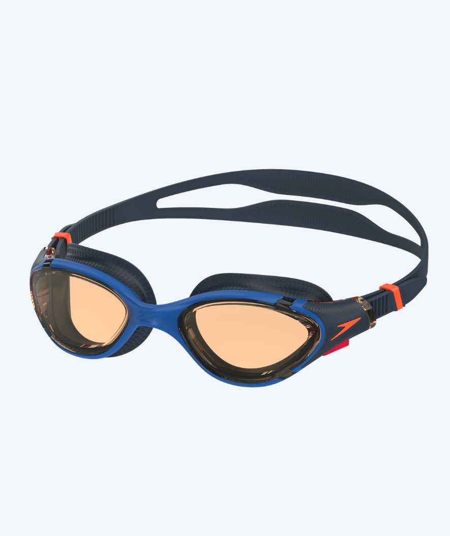 Speedo training swimming goggles - Biofuse 2.0 - Dark blue/orange