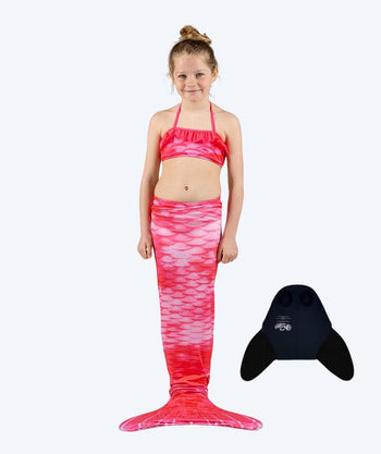 Watery mermaid tail for kids - Pink Blush