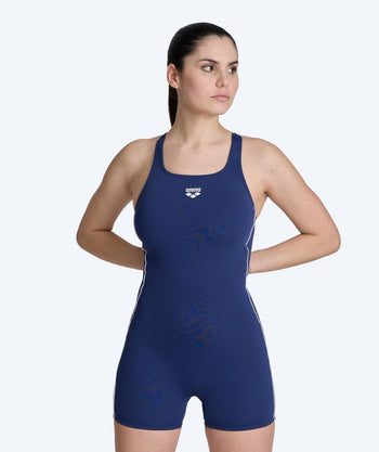 Arena swimsuit with legs for women - Finding HL - Dark blue