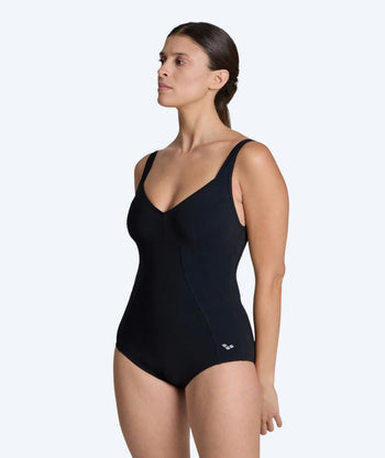 Arena lined swimsuit for women - Vertigo R - Black