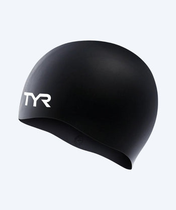TYR swimming cap - Silicone - Black