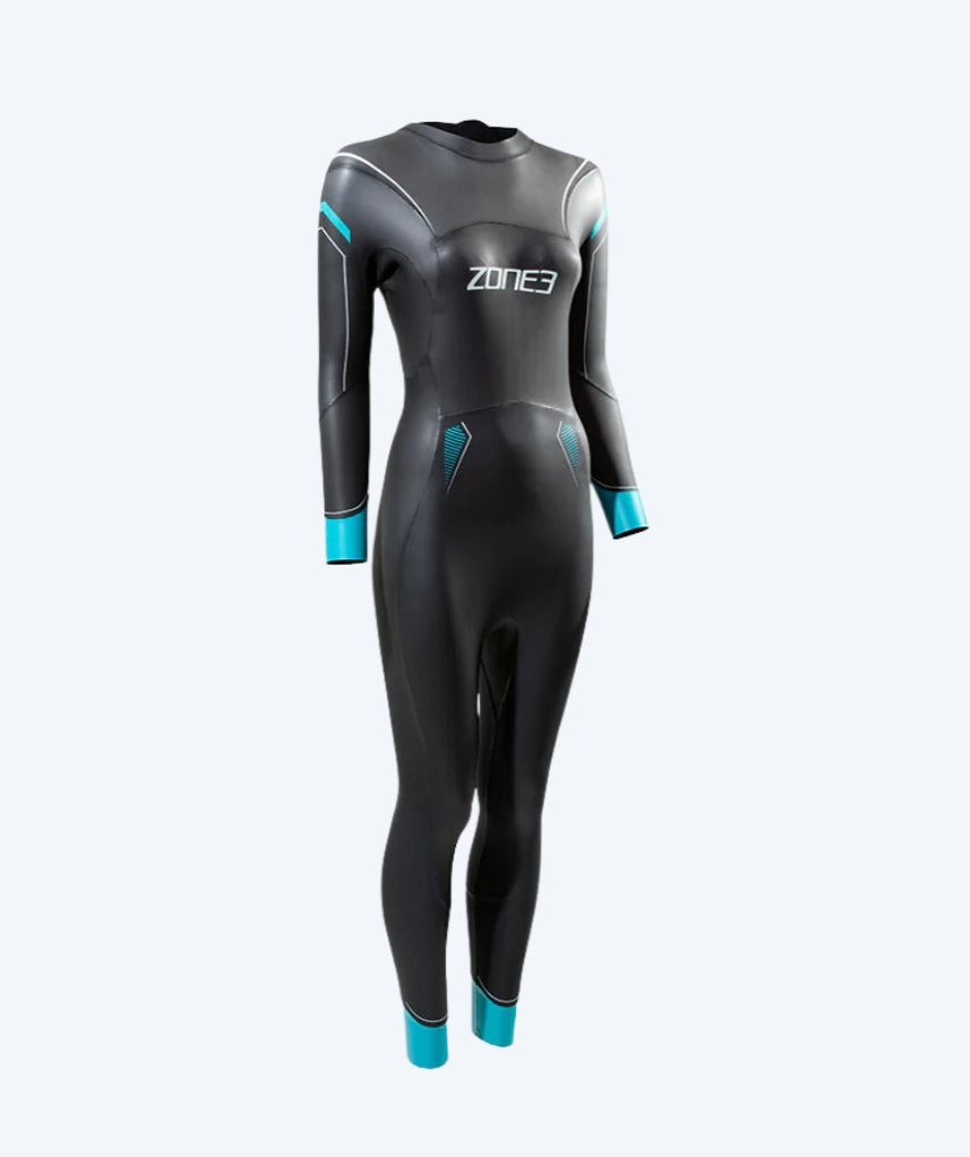 ZONE3 wetsuit for women - Azure 2.0 - Black/light blue