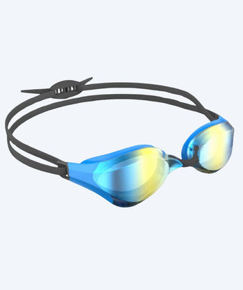 Watery Elite swimming goggles - Rattle Pro Mirror - Blue/gold