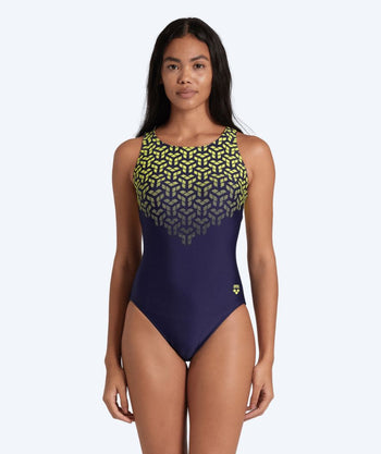 Arena swimsuit for women - Kikko - Dark blue/green