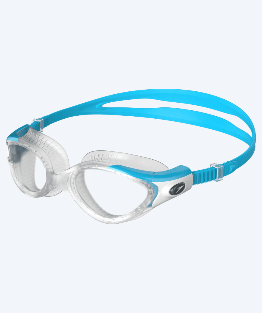 Speedo exercise swim goggles for women - Biofuse Flexiseal - Light blue