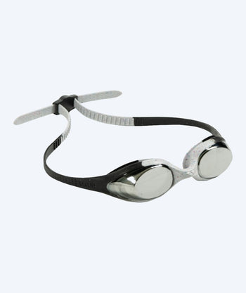Arena swim goggles for kids (6-12) - Spider - Black/grey (Mirror lens)