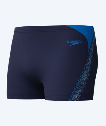 Speedo aquashorts for men - Hyperboom Splice - Dark blue/blue