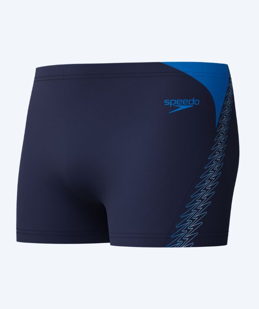 Speedo aquashorts for men - Hyperboom Splice - Dark blue/blue