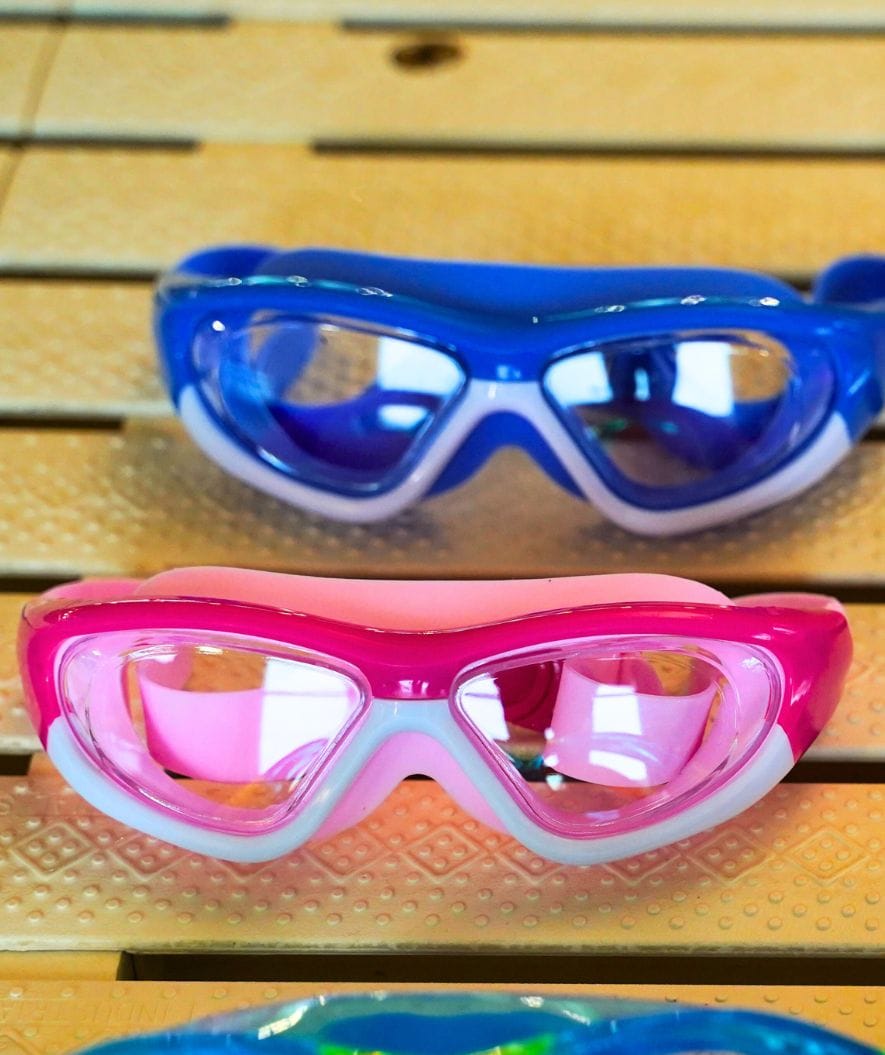 Watery swim goggles for kids - Sedna - Blue