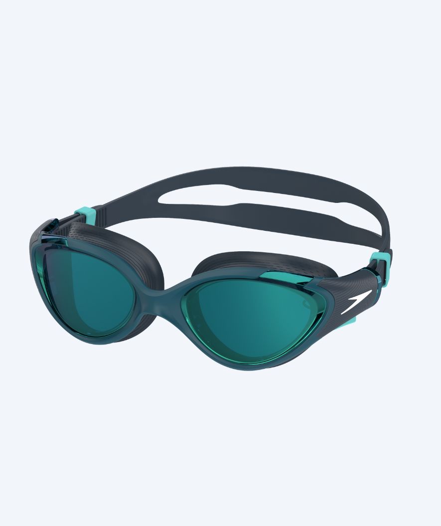 Speedo training swimming goggles - Biofuse 2.0 Mirror - Dark blue/green