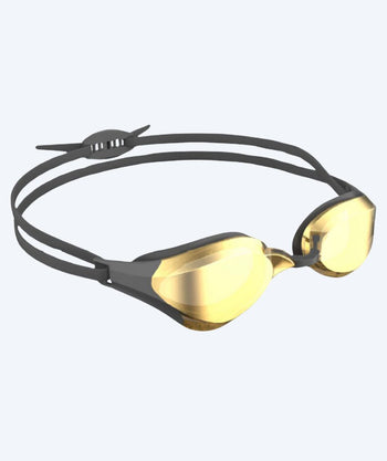 Watery Elite svømmebrille - Rattle Pro Mirror - Black/gold