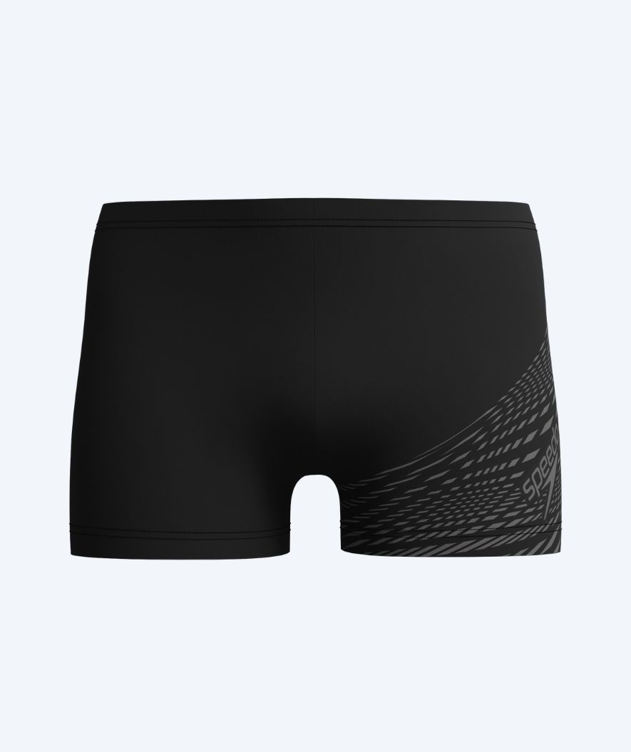 Speedo trunks for men - Medley Logo - Black/grey
