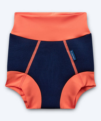 Watery swim nappies for children - Neoprene Swim Nappy - Atlantic Orange