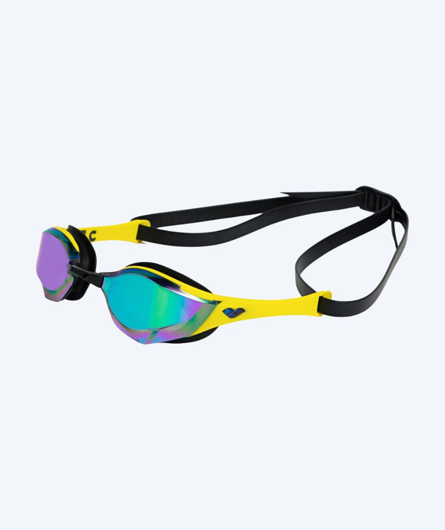 Arena Elite swimming goggles - Cobra Edge SWIPE Mirror - Yellow/green