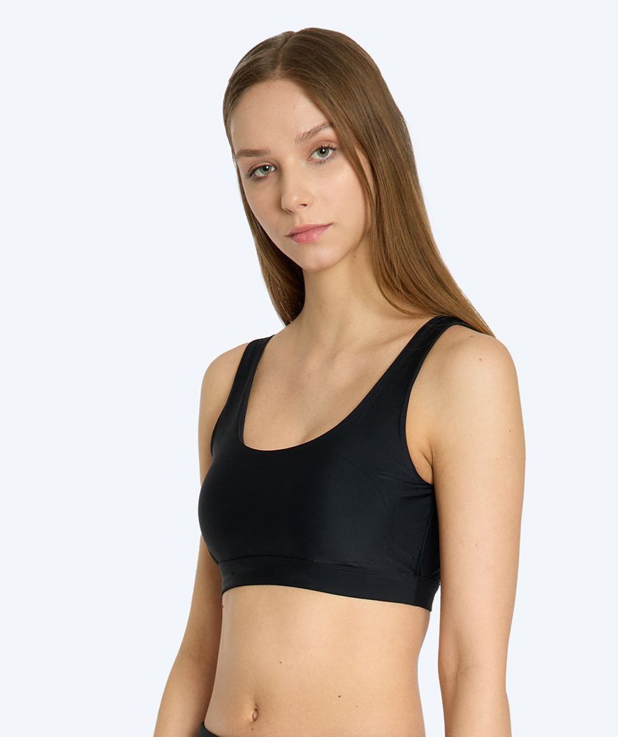 Watery bikini top for women - Remington - Black